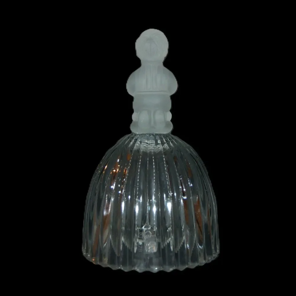 Goebel Western Germany Glass Praying Child / Boy Collectible Bell 1979 - Signed